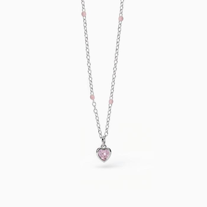 Girocollo da bambina con ciondolo cuore Petit Cœur