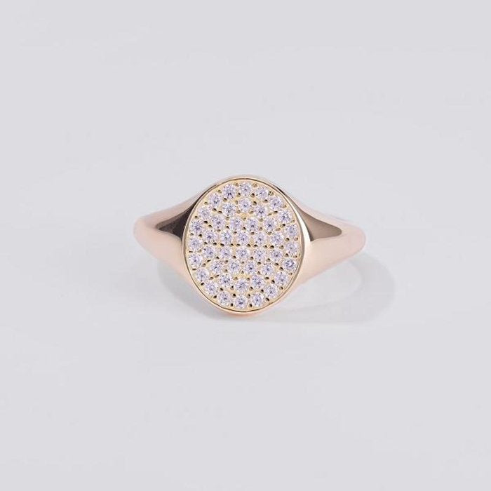 ANELLO CHEVALIER PAVÉ