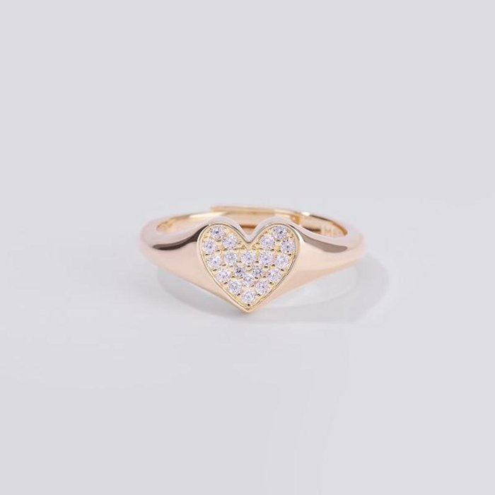 ANELLO CHEVALIER CUORE PAVÉ
