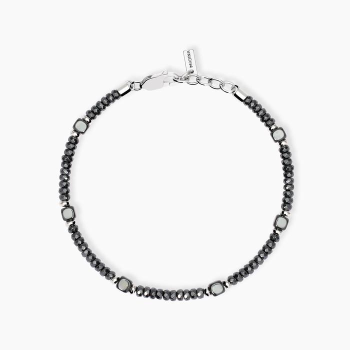Bracciale uomo con rondelle Route 66
