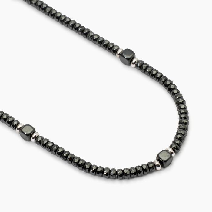 Collana uomo con rondelle Route 66
