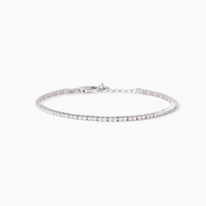 Bracciale tennis uomo con zirconi Tennis Club