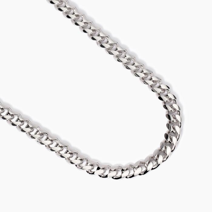 Collana uomo con catena diamantata Denim