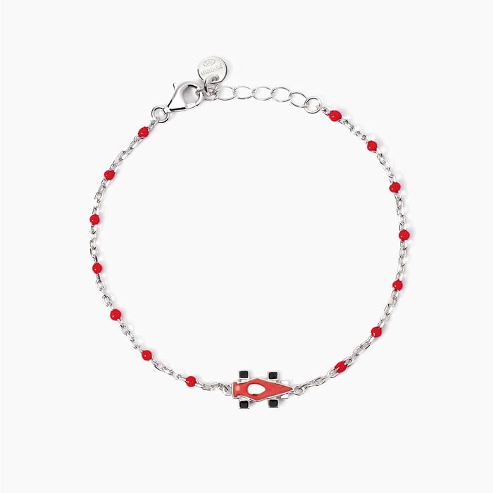 Bracciale con macchinina da corsa Racing
