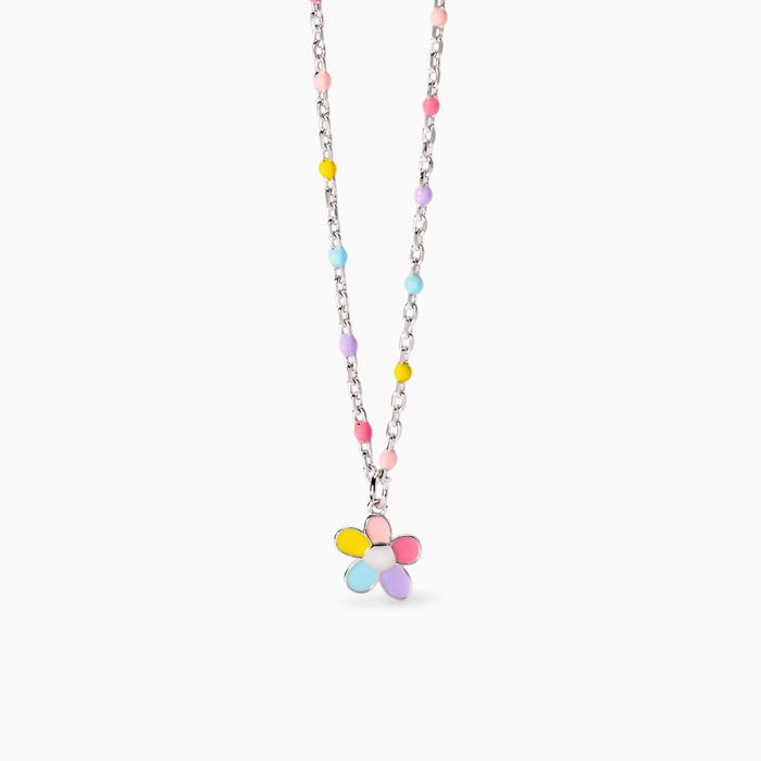 Girocollo da bambina con fiorellino Bloom