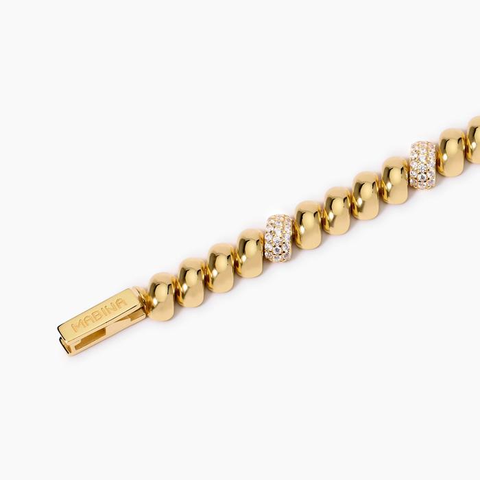 Bracciale placcato oro maglia San Marco Dream Season