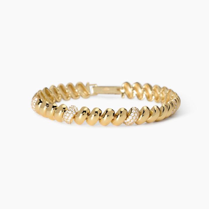 Bracciale placcato oro maglia San Marco Dream Season