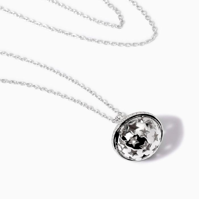 Collana in argento con ciondolo Chiama Angeli Made with Love