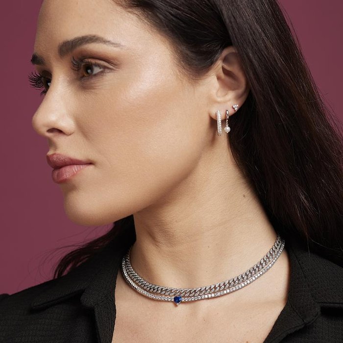 GIROCOLLO IN ARGENTO 925/