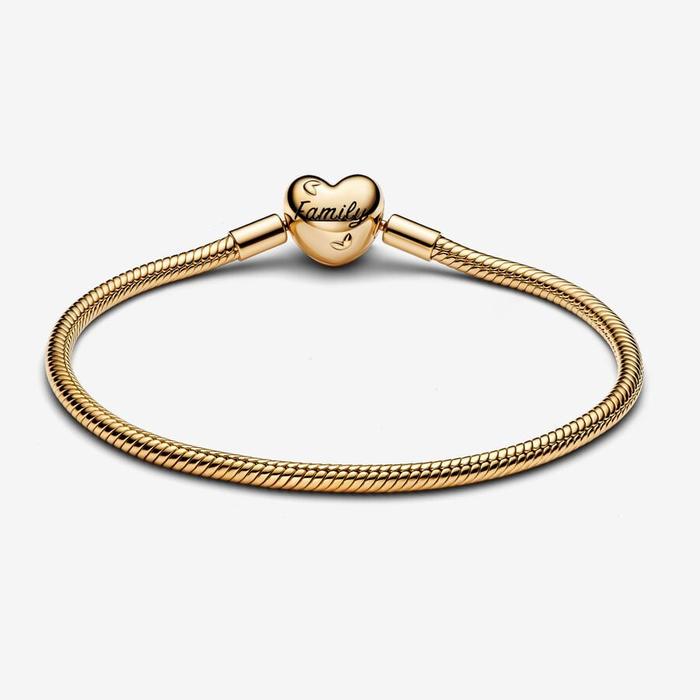 Bracciale Moments con Chiusura a Cuore Albero della Famiglia