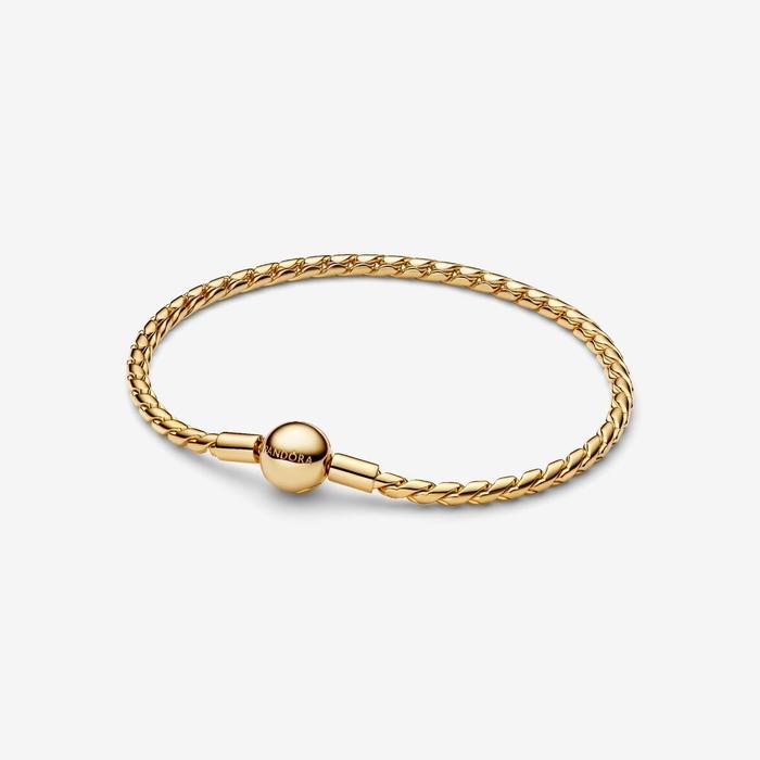 Bracciale Maglia Spiga con Chiusura a Sfera