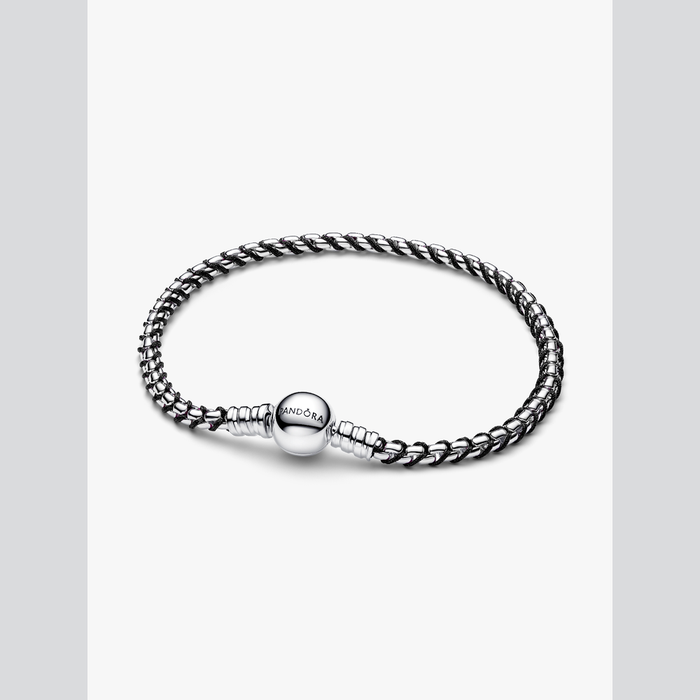 Bracciale Intreccio Tessuto Nero