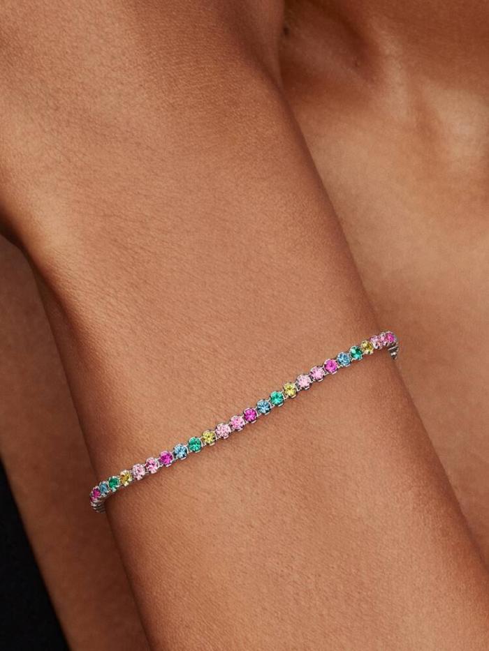 Bracciale Tennis Multicolore