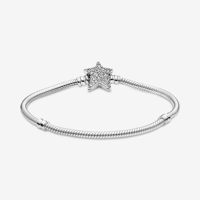 Bracciale con Chiusura Stella Luminosa
