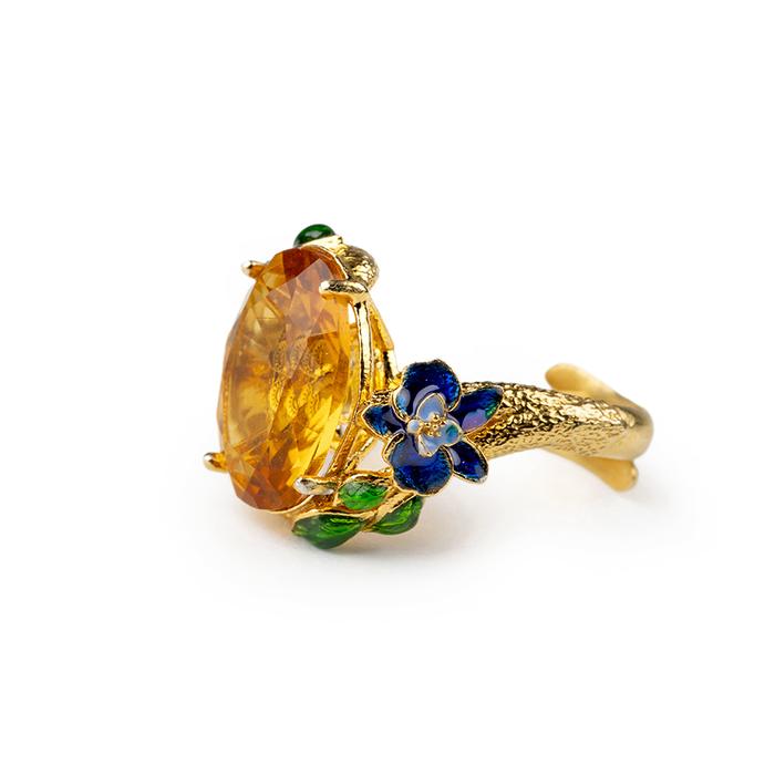 Anello Violetta Gemma