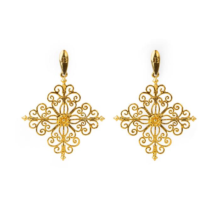 Orecchini Barocco Gold