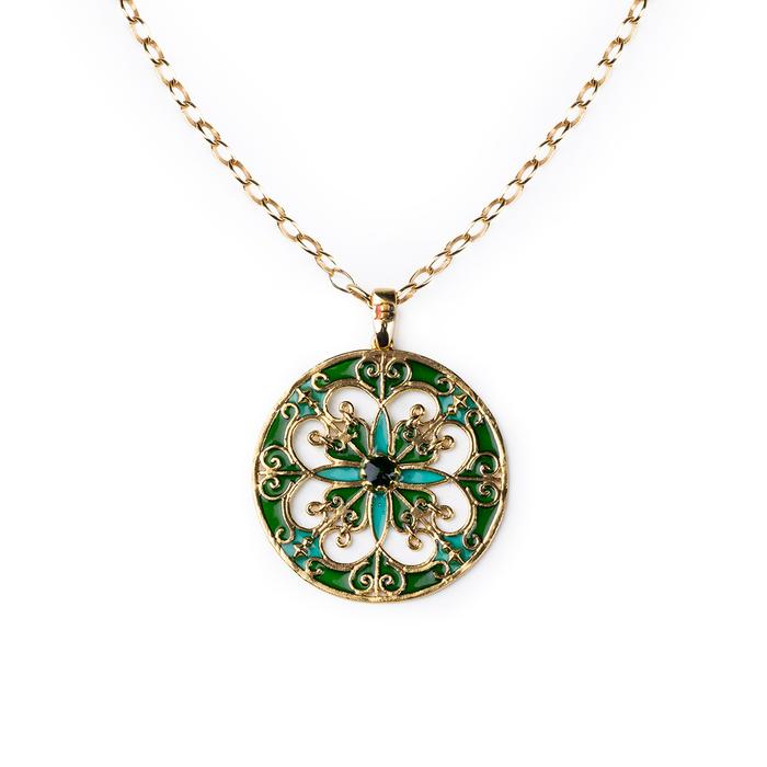 Pendente Rosone Verde