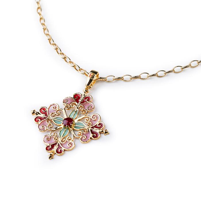 Pendente Barocco Rosa