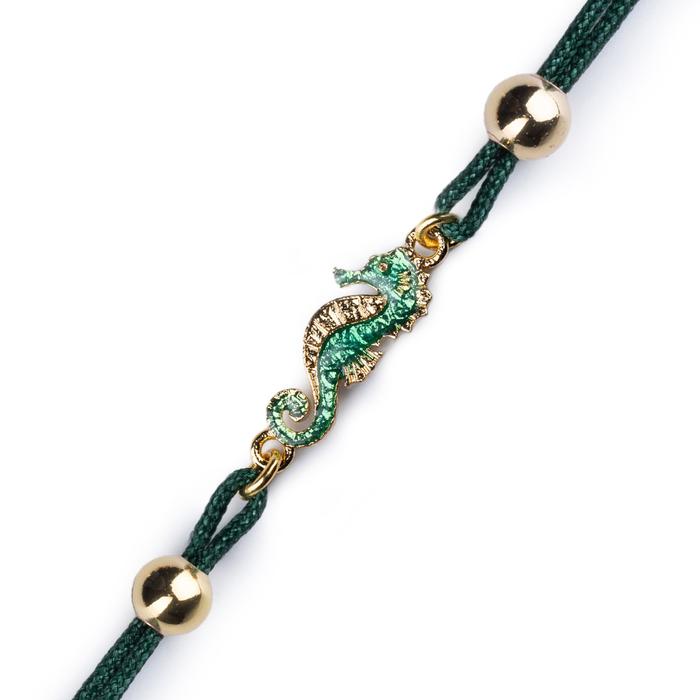 Bracciale Cordino Ippocampo