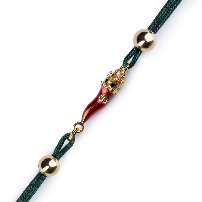 Bracciale Cordino Corno