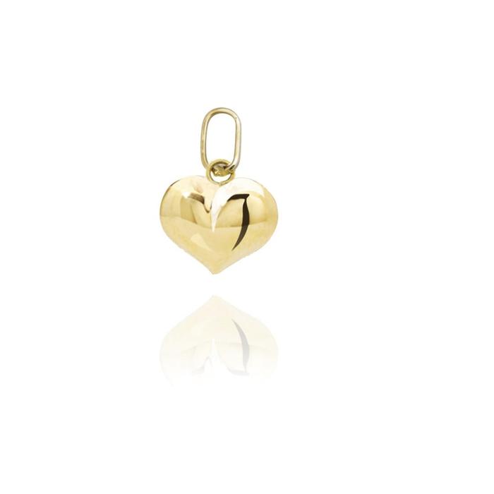 Ciondolo Cuore d'Oro Vero