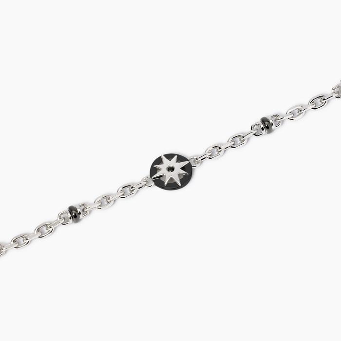 Bracciale regolabile con rosa dei venti Bali