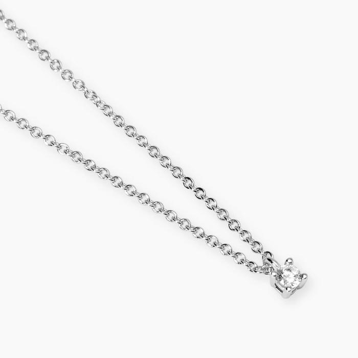 Girocollo con diamante lab-grown 0,06 carati My Diamond