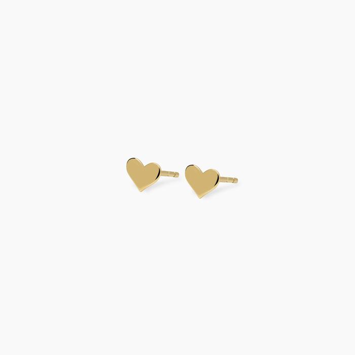 Orecchini a cuore in oro 9K PETIT AMOUR