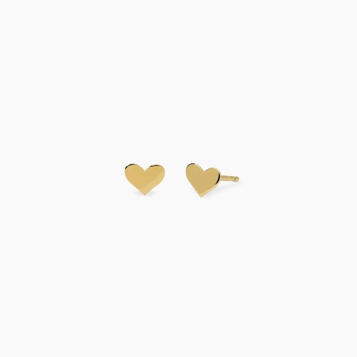 Orecchini a cuore in oro 9K PETIT AMOUR