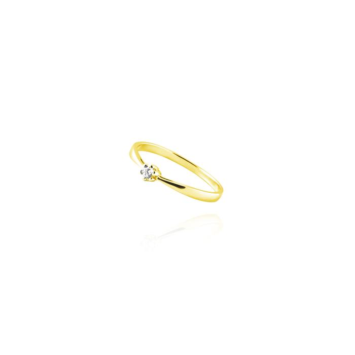 Anello LUCE in Oro e Zirconi