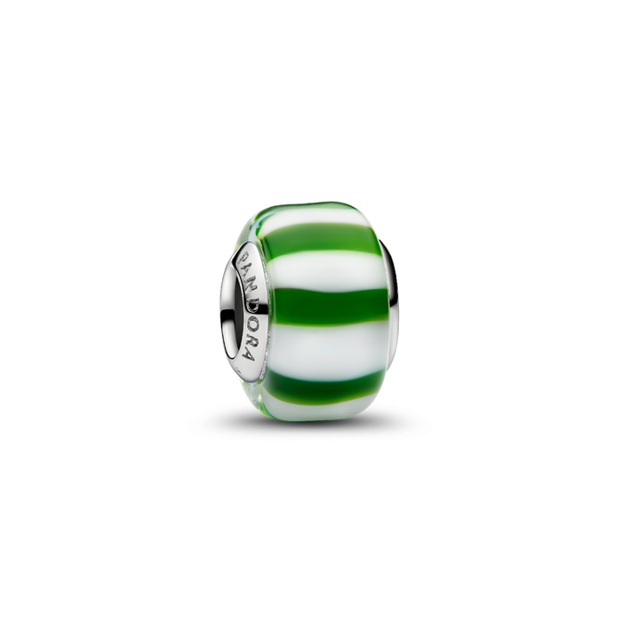 Charm Mini Vetro di Murano Caramella Verde
