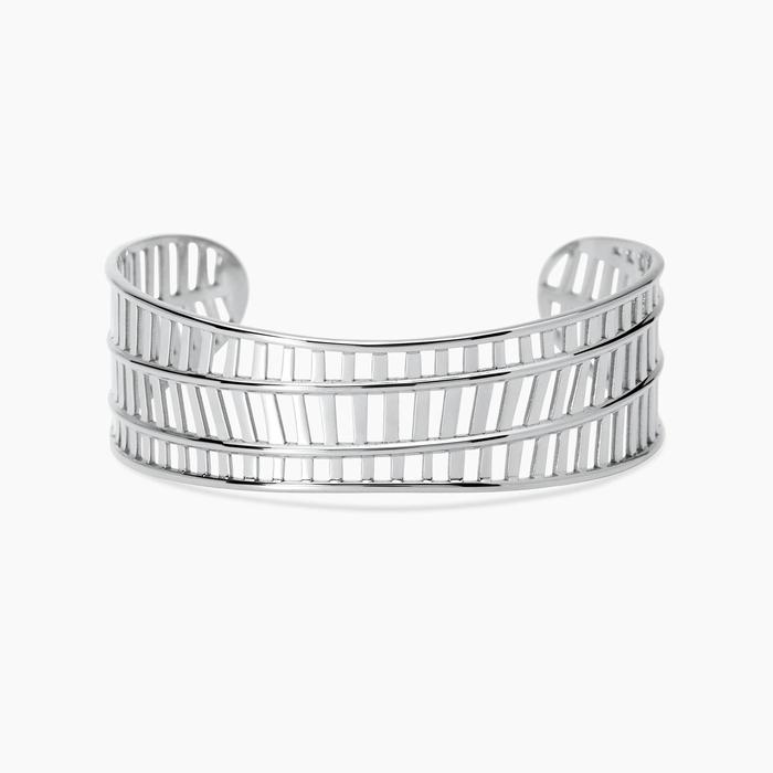 Bracciale cuff in acciaio Style 74