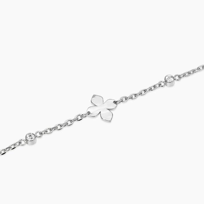 Bracciale regolabile con fiori Style 66