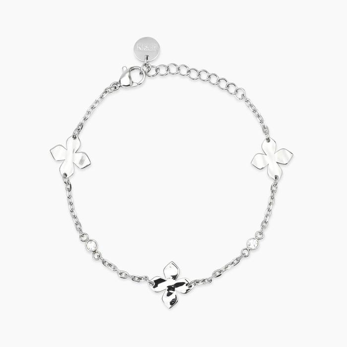 Bracciale regolabile con fiori Style 66
