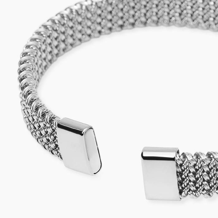 Bracciale cuff con maglia mesh Style 61