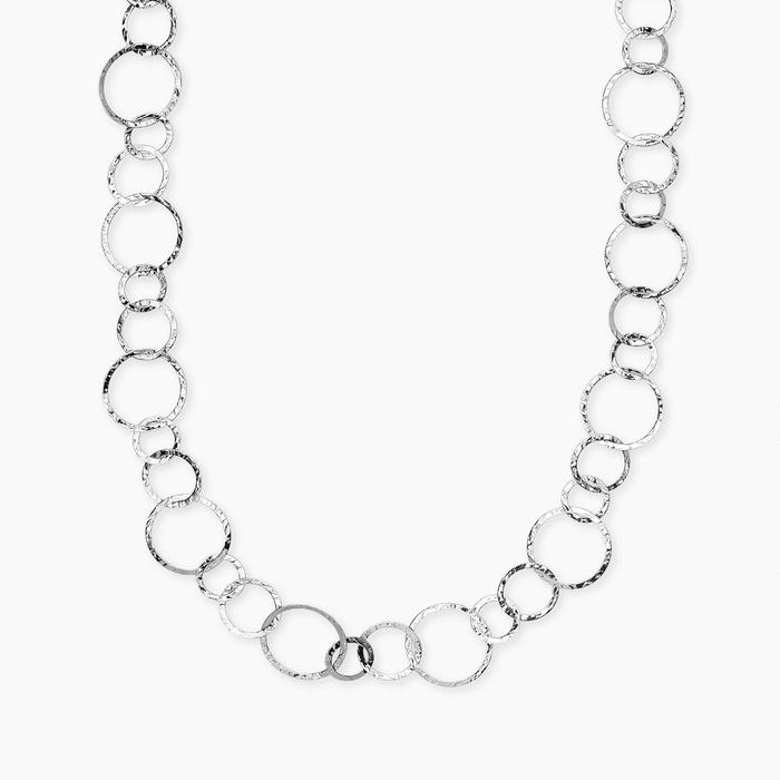 Collana con maglie rotonde Style 62