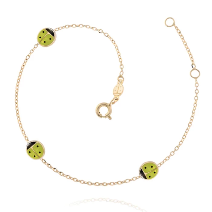 Bracciale Coccinelle d'Oro Vero