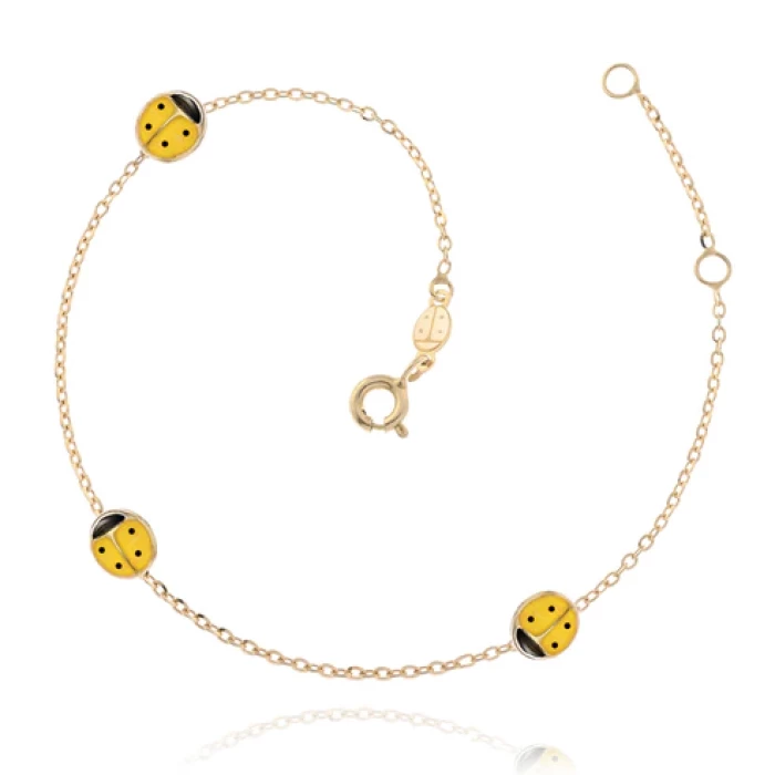 Bracciale Coccinelle d'Oro Vero