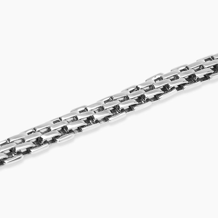 Bracciale in acciaio con maglia panther Style 43