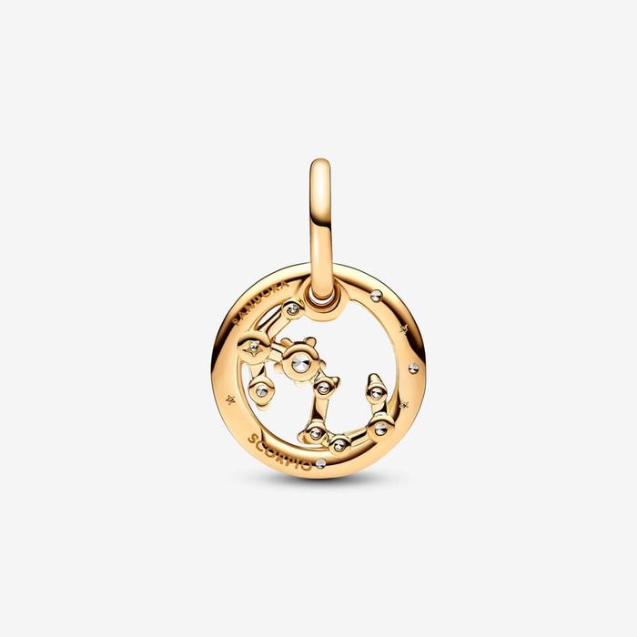 Charm Pendente Segno Zodiacale Scorpione