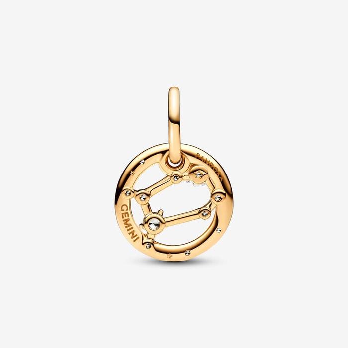 Charm Pendente Segno Zodiacale Gemelli