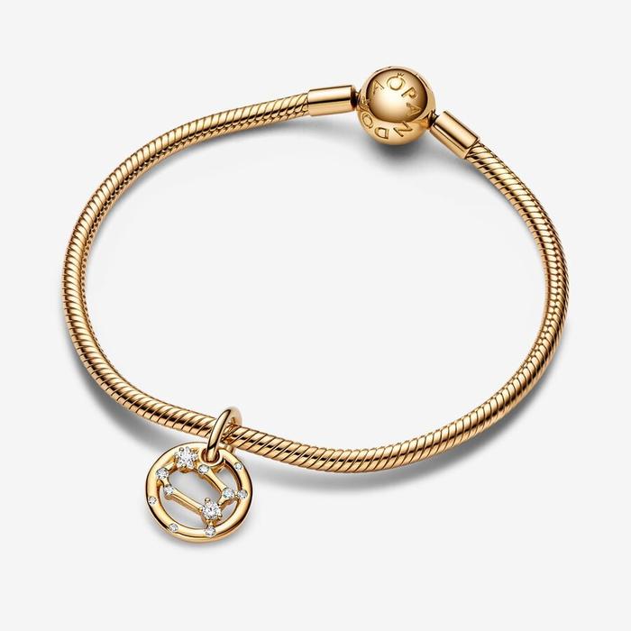 Charm Pendente Segno Zodiacale Gemelli