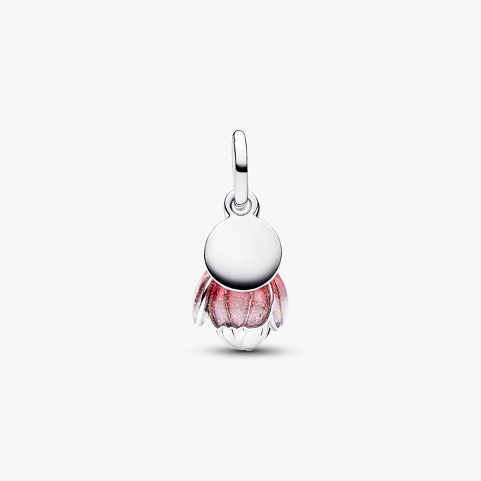 Charm Pendente Fiore "Thank you"