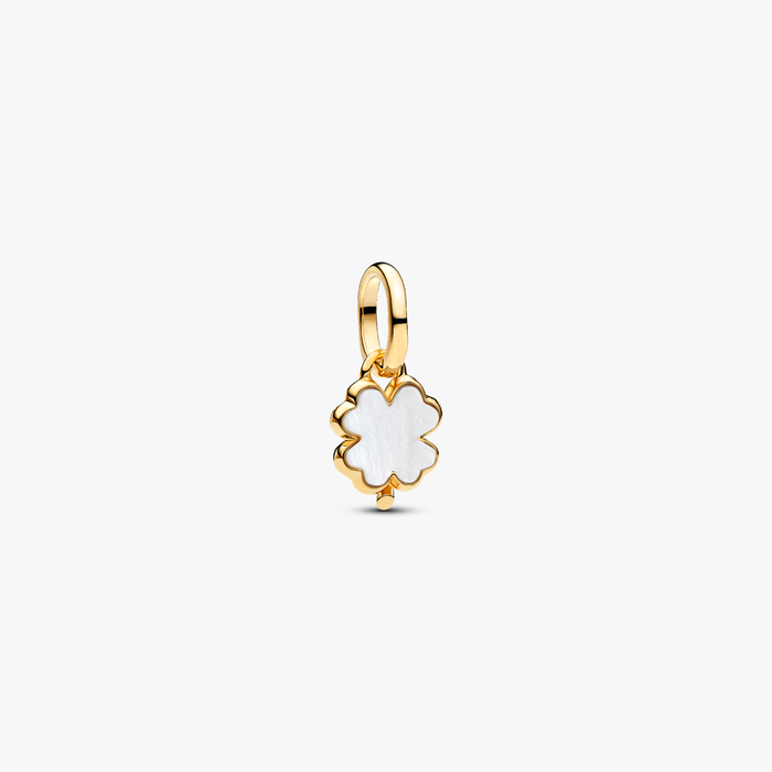 Charm Mini Pendente Quadrifoglio Bianco Pandora ME