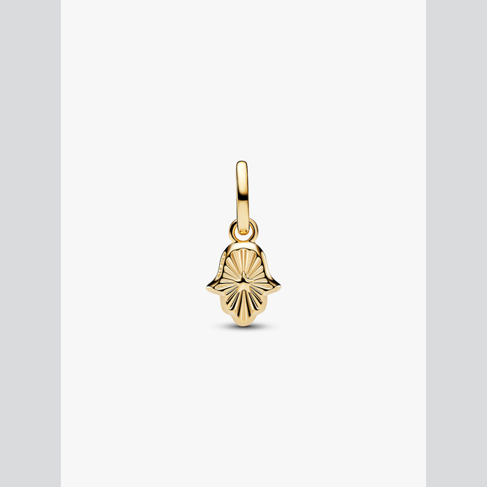 Charm Mini Pendente Mano di Fatima Verde Pandora ME