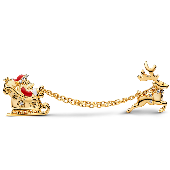 Charm Slitta di Babbo Natale e la sua renna
