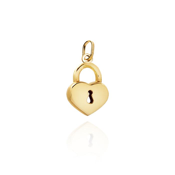 Ciondolo Cuore d'Oro Vero