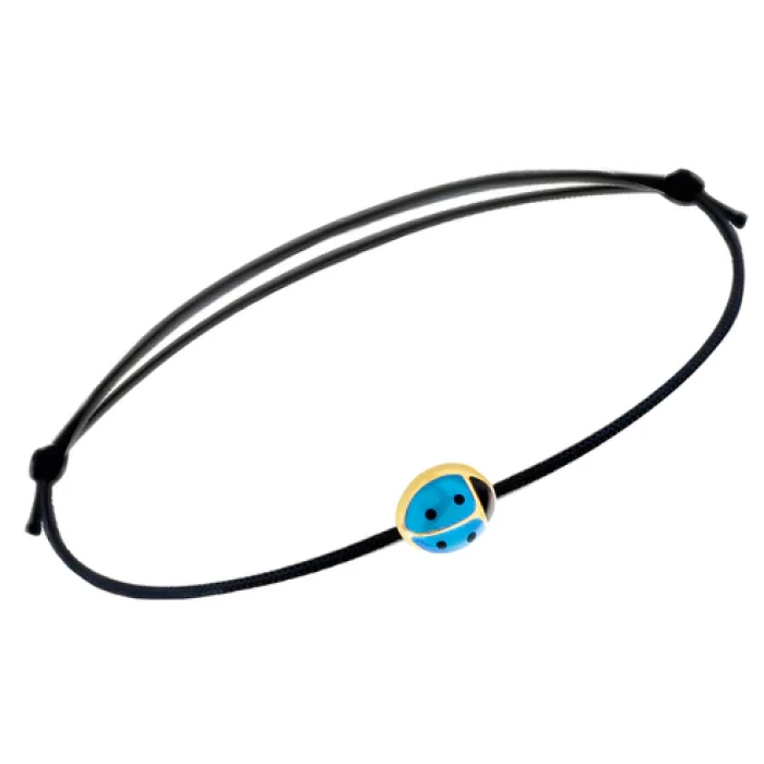 Bracciale Coccinella d'Oro Vero