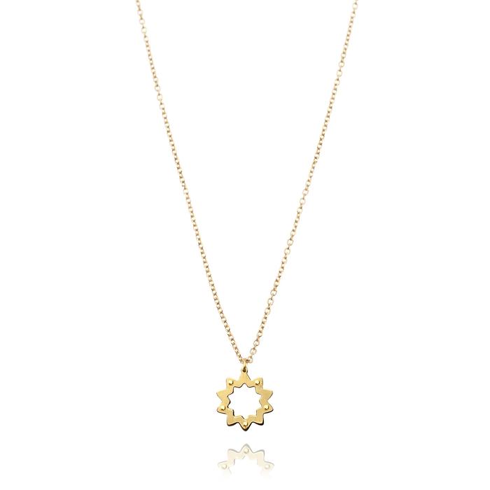 Collana Sole d'Oro Vero