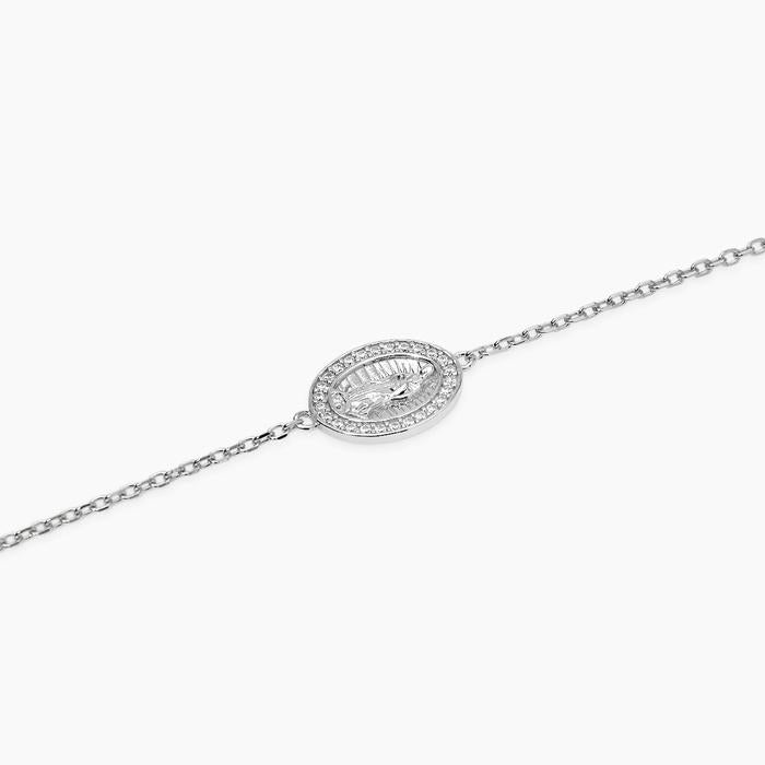 Bracciale in argento con Madonnina LADY MADONNA